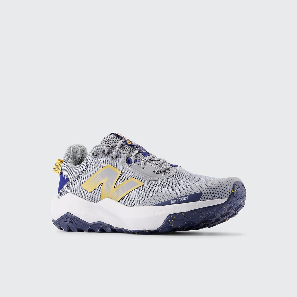 Sapatilhas de Trail Running de Criança Dynasoft Nitrel v6 Cinzento-2