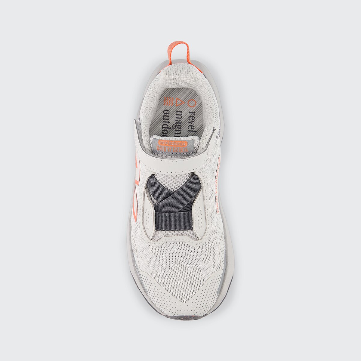 Sapatilhas Trail Running de Criança Dynasoft Nitrel v6 Bungee Lace with Top Strap Cinzento-3