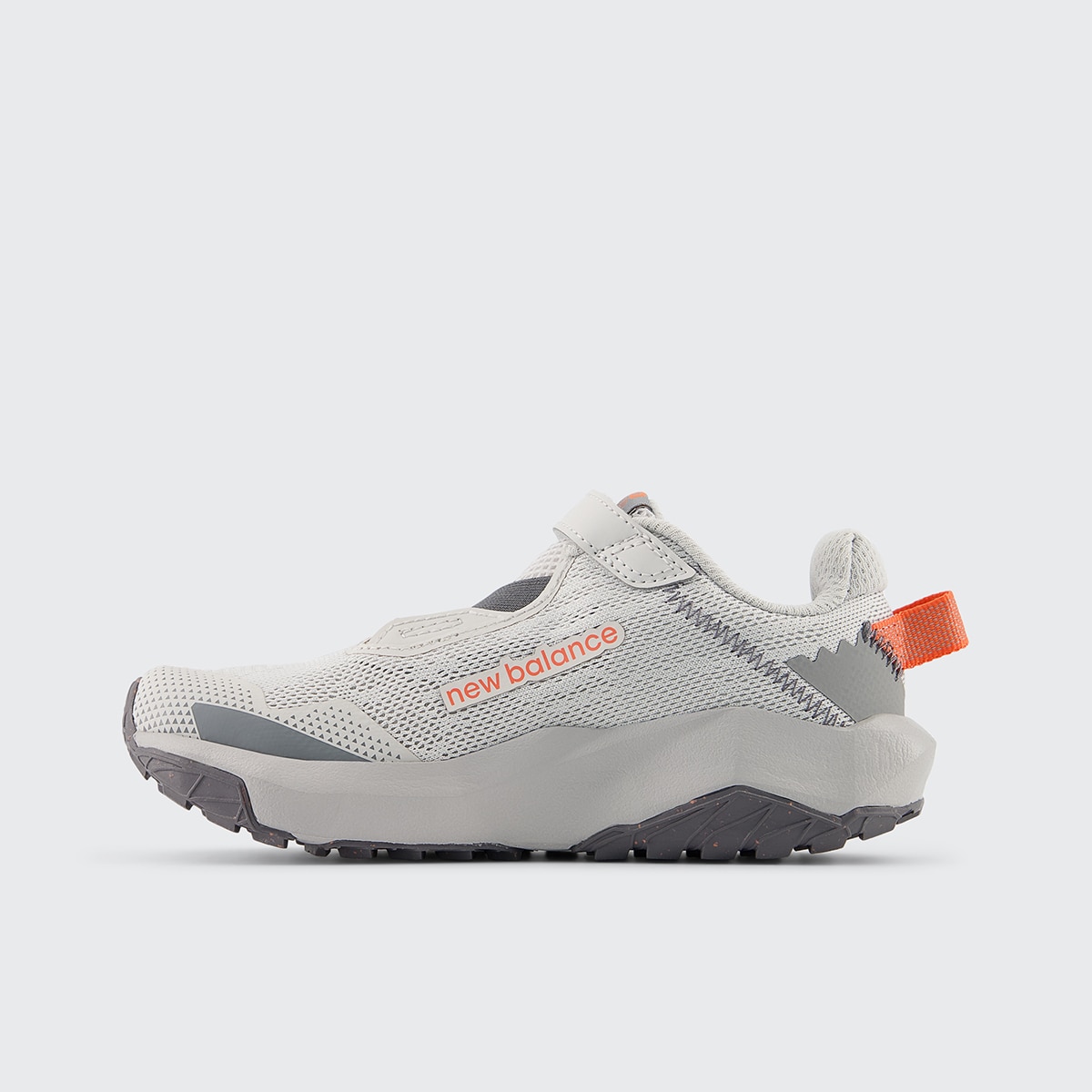 Sapatilhas Trail Running de Criança Dynasoft Nitrel v6 Bungee Lace with Top Strap Cinzento-4