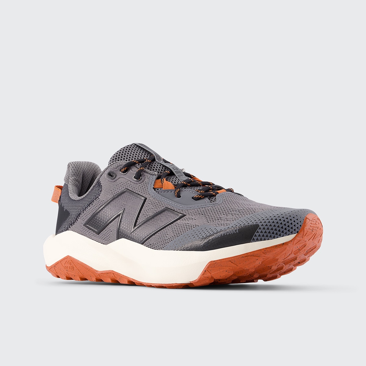 Sapatilhas de Trail Running de Homem Dynasoft Nitrel v6 Cinzento / Preto-2