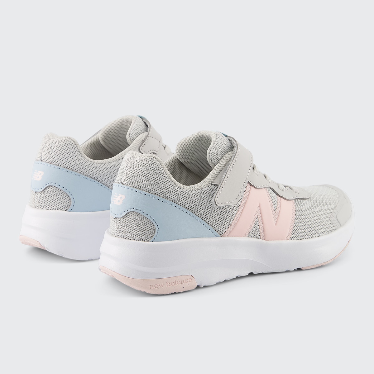Sapatilhas de Running de Criança 578v1 Bungee Lace with Top Strap Cinzento-5