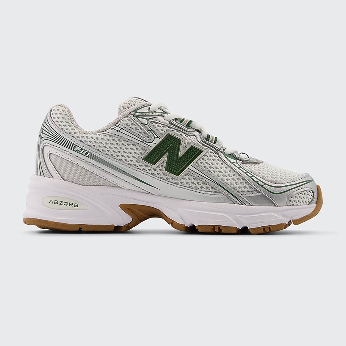 Sapatilhas Casual de Criança 740 Bungee Branco / Cinzento-1