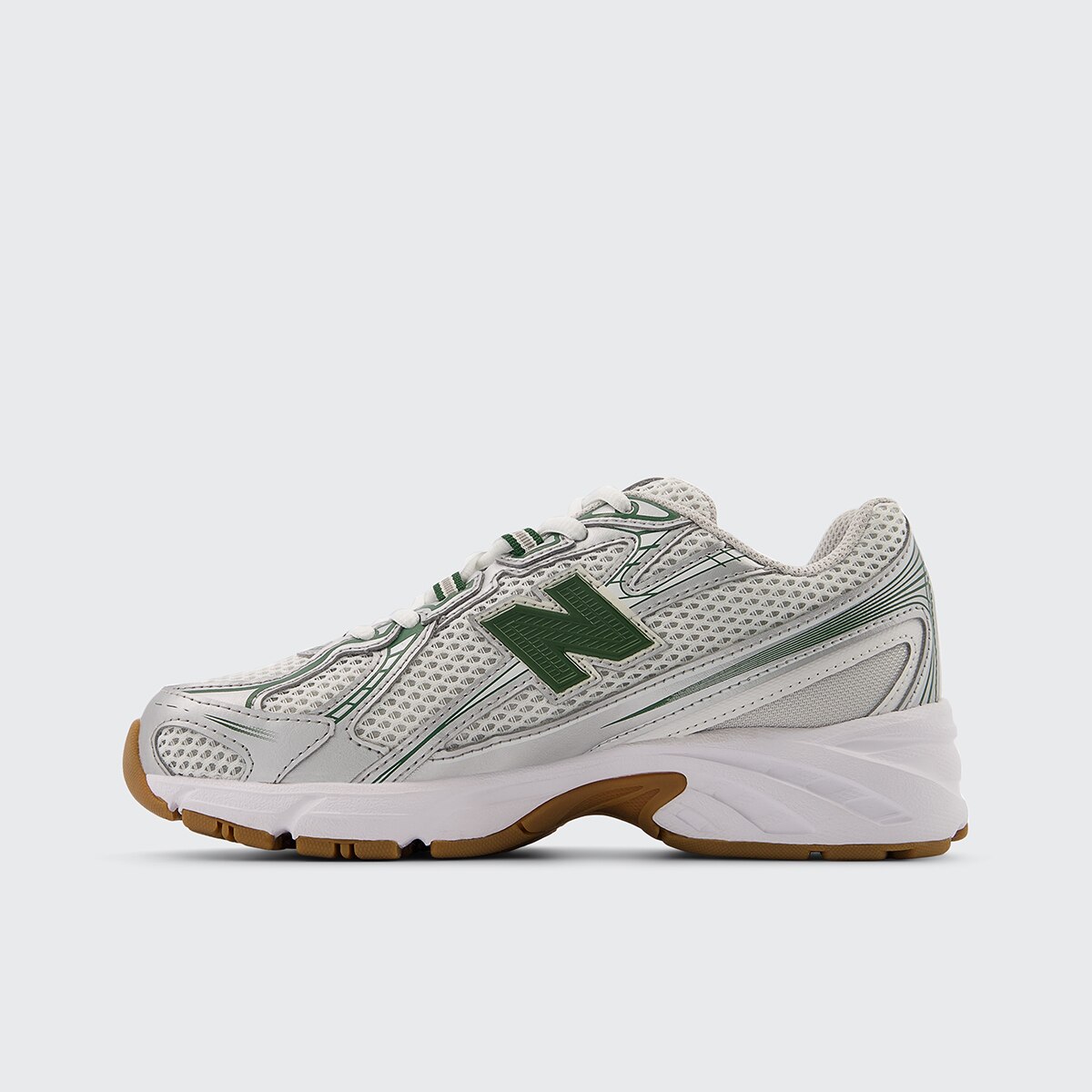 Sapatilhas Casual de Criança 740 Bungee Branco / Cinzento-4