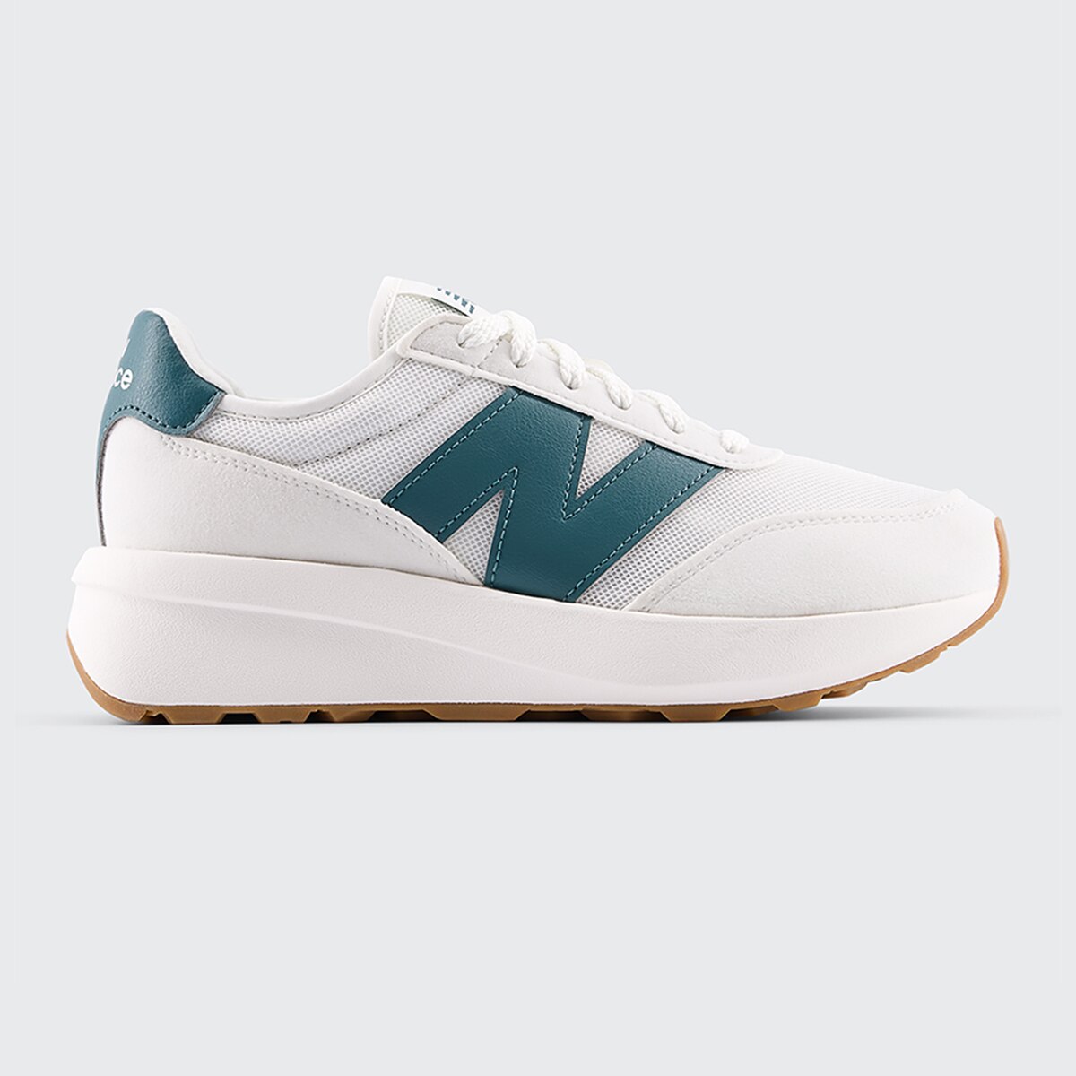 Sapatilhas Casual de Criança 370 Branco / Verde-1