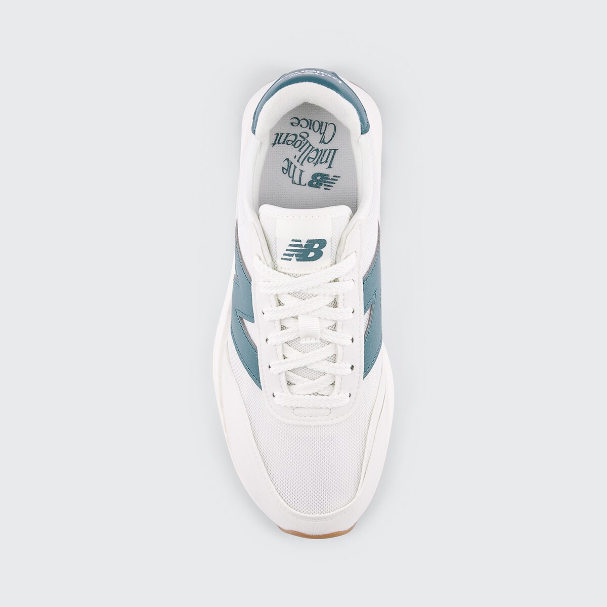 Sapatilhas Casual de Criança 370 Branco / Verde-3