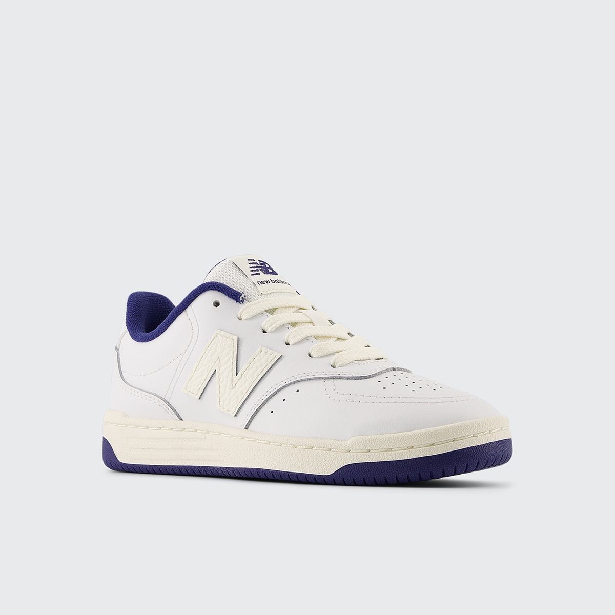 Sapatilhas Casual de Criança B80 Branco / Azul-marinho-2