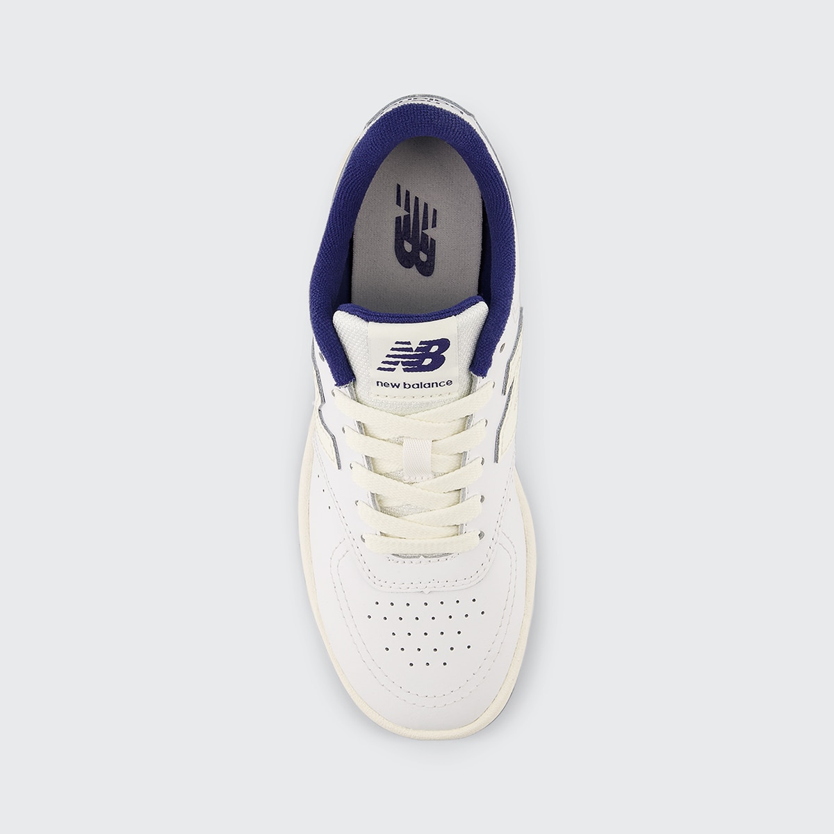 Sapatilhas Casual de Criança B80 Branco / Azul-marinho-3