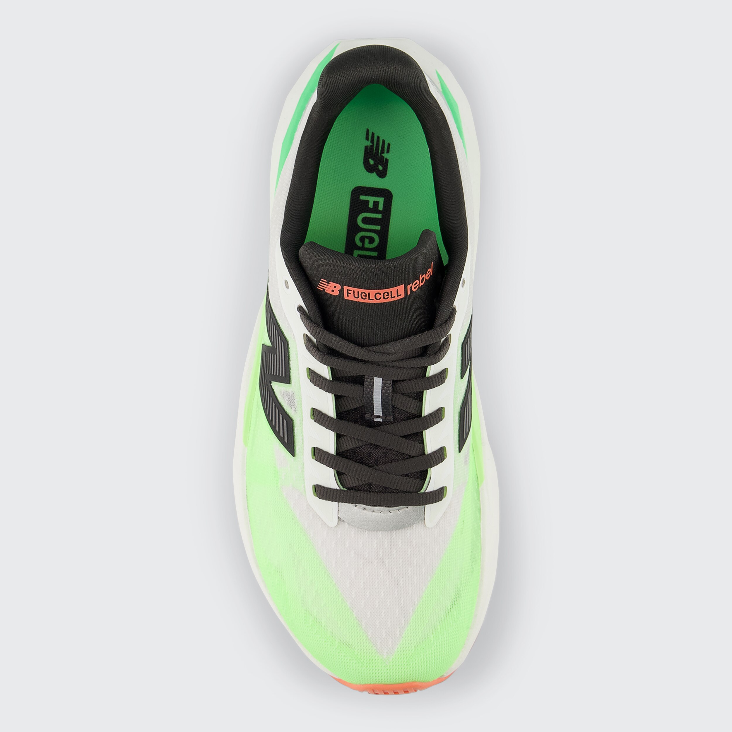 Sapatilhas de Running de Mulher FuelCell Rebel v5 Ekiden Branco / Verde-4