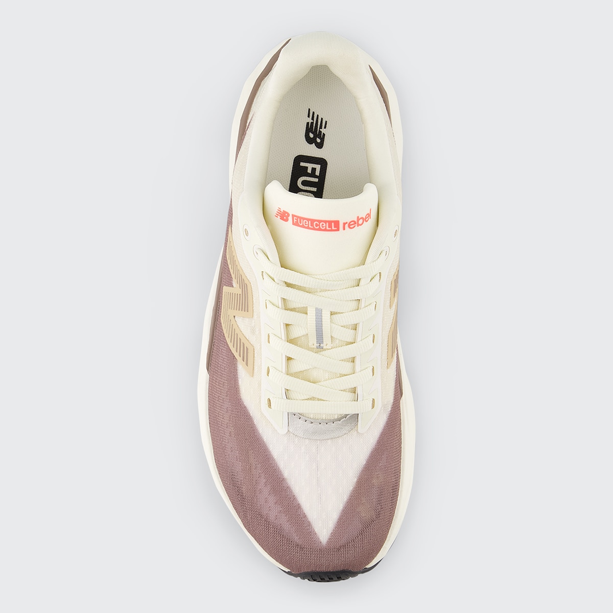 Sapatilhas de Running de Mulher FuelCell Rebel v5 Castanho / Branco-3