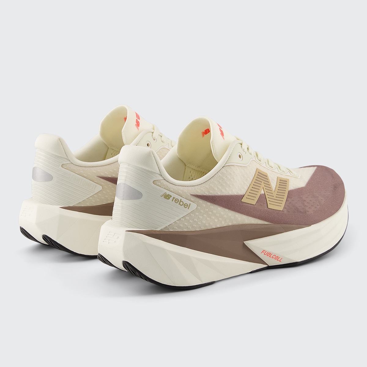 Sapatilhas de Running de Mulher FuelCell Rebel v5 Castanho / Branco-5