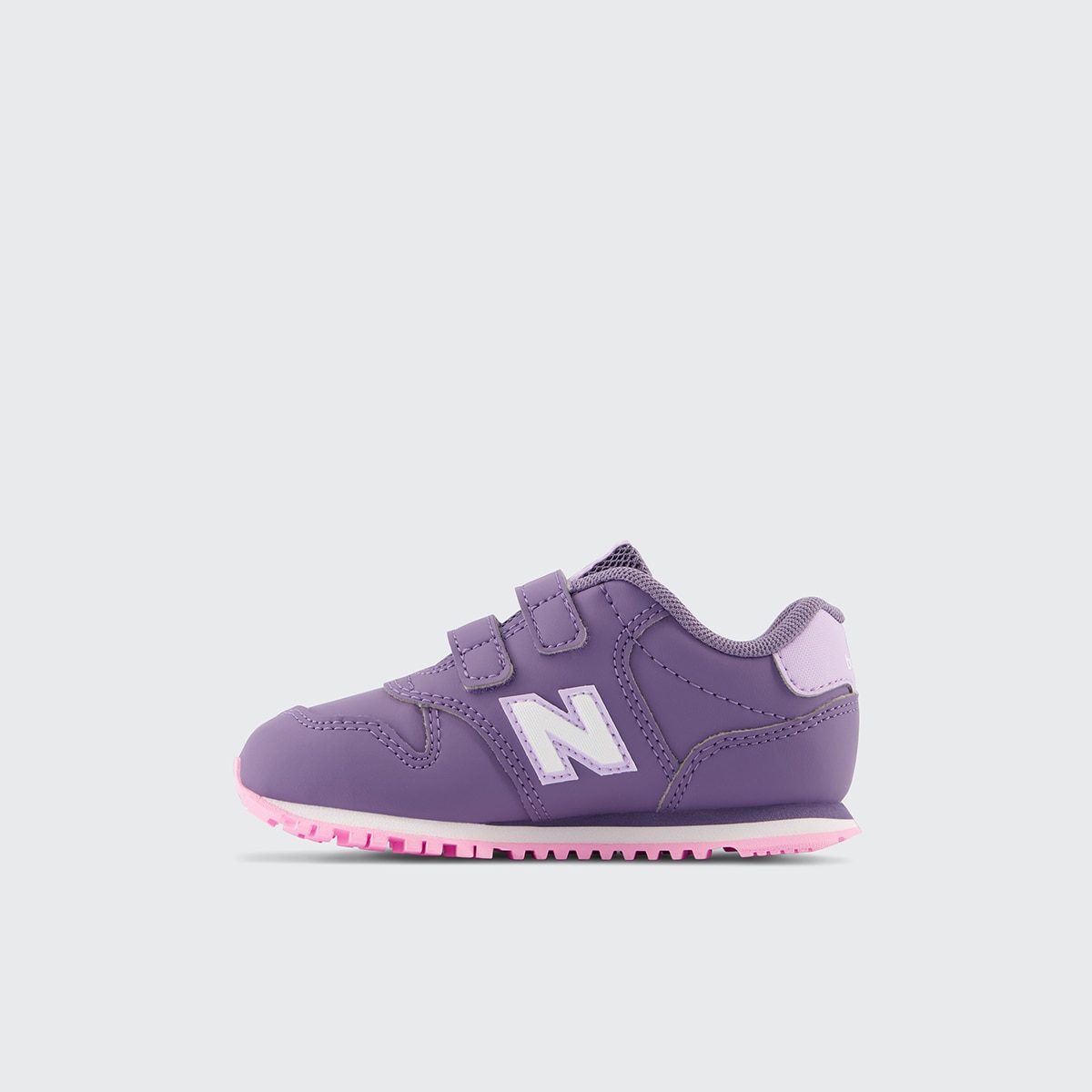 Sapatilhas Casual de Criança 500 Hook & Loop Roxo-4