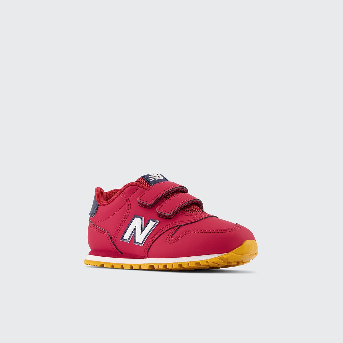 Sapatilhas Casual de Criança 500 Hook & Loop Vermelho-2