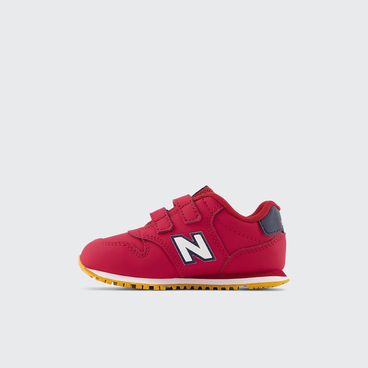 Sapatilhas Casual de Criança 500 Hook & Loop Vermelho-4