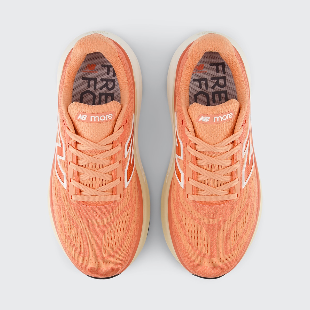 Sapatilhas de Running de Mulher Fresh Foam X More v6 Pêssego-4