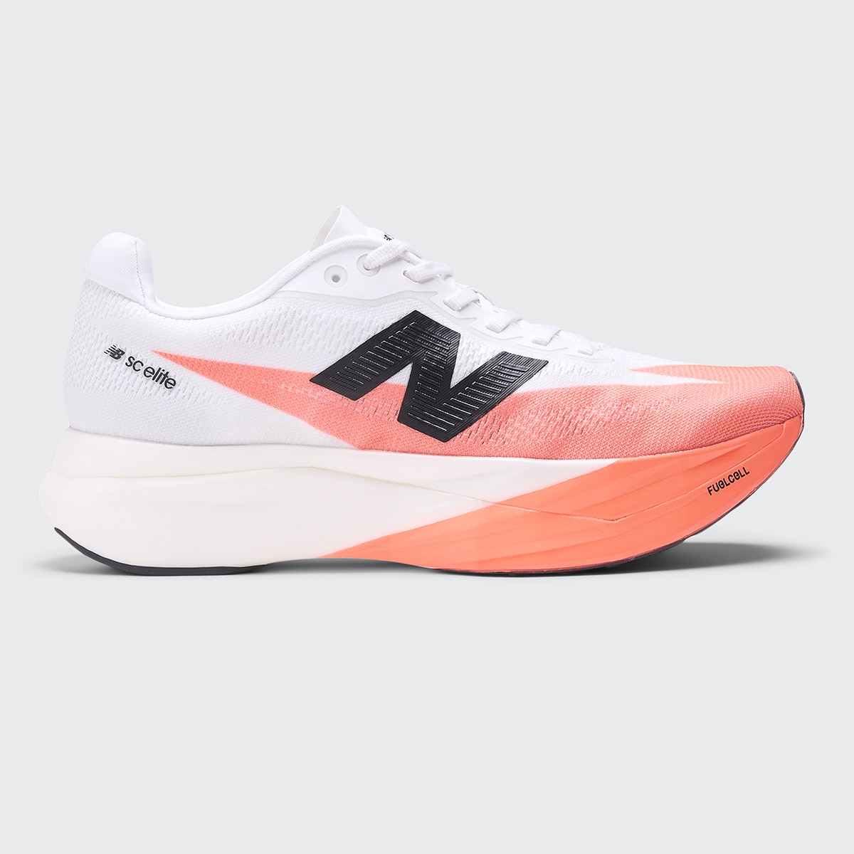 Sapatilhas de Running de Mulher FuelCell SuperComp Elite v5 Branco / Laranja-1