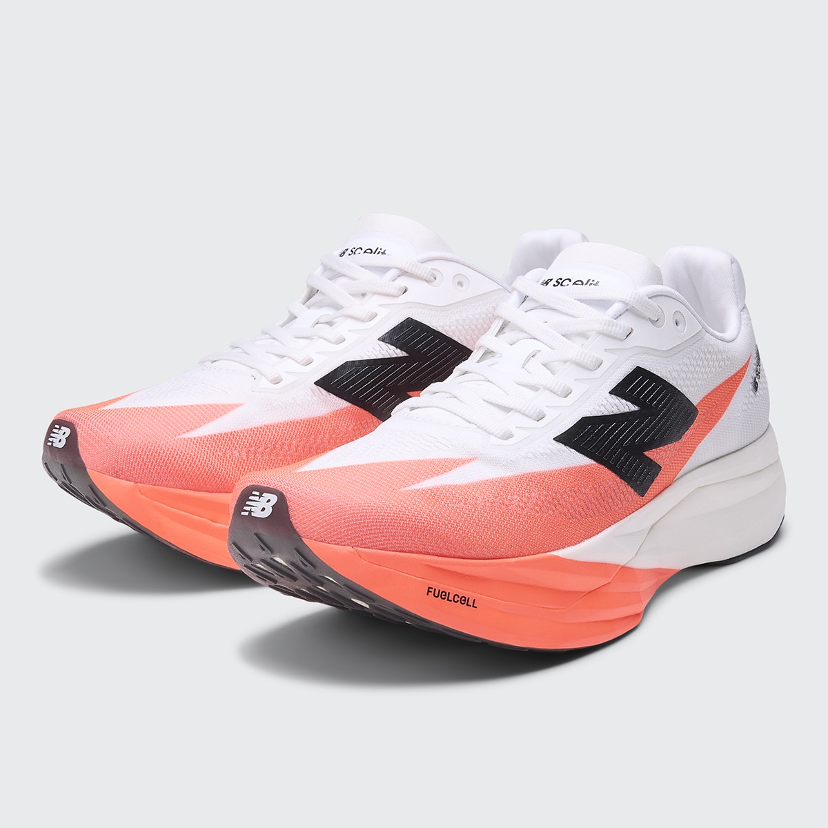 Sapatilhas de Running de Mulher FuelCell SuperComp Elite v5 Branco / Laranja-2