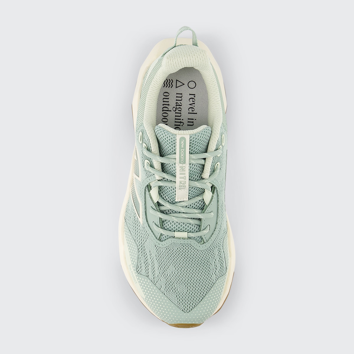 Sapatilhas de Trail Running de Mulher Dynasoft Nitrel v6 Verde-acinzentado-4