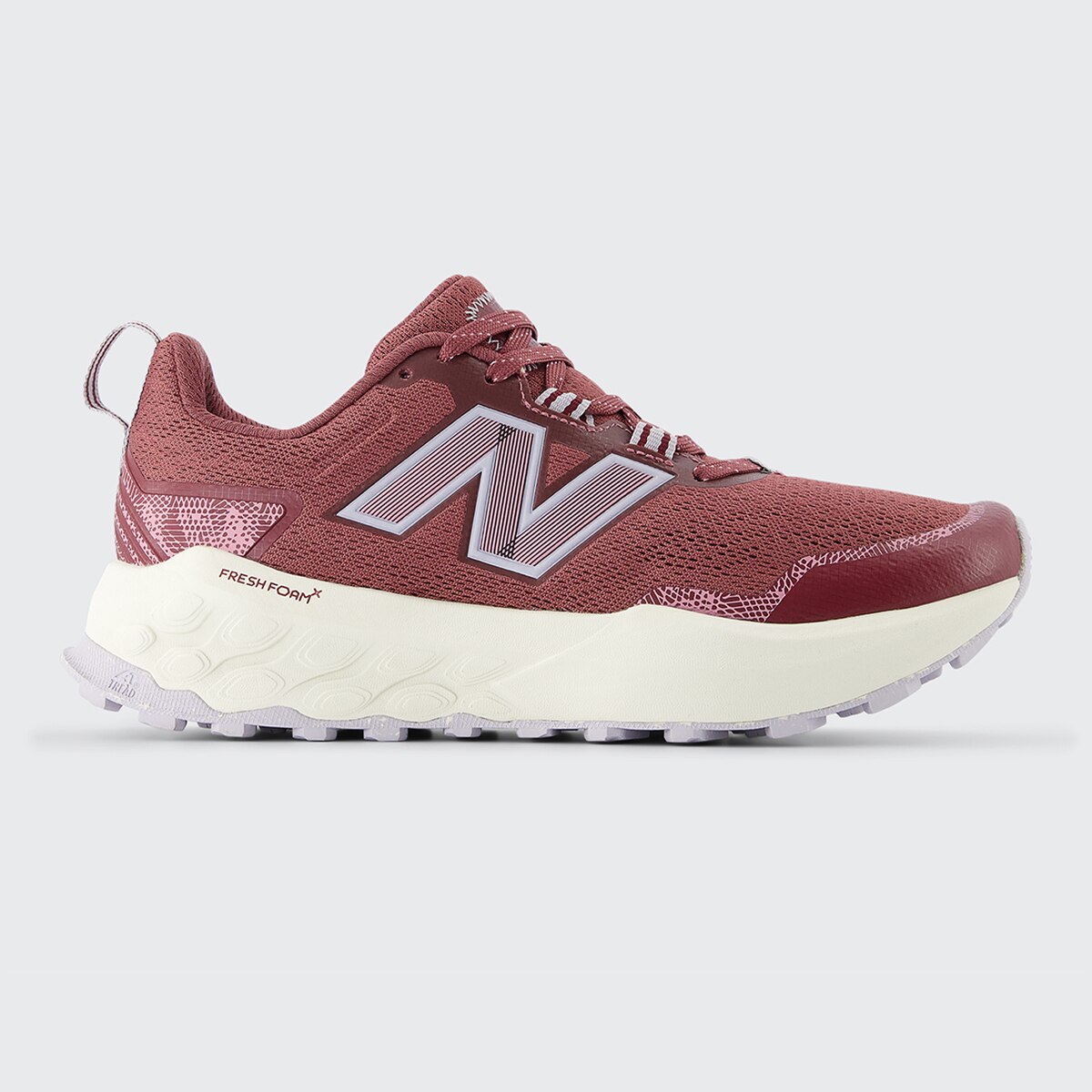 Sapatilhas Trail Running de Mulher Fresh Foam X Garoé V2 Vinho-1