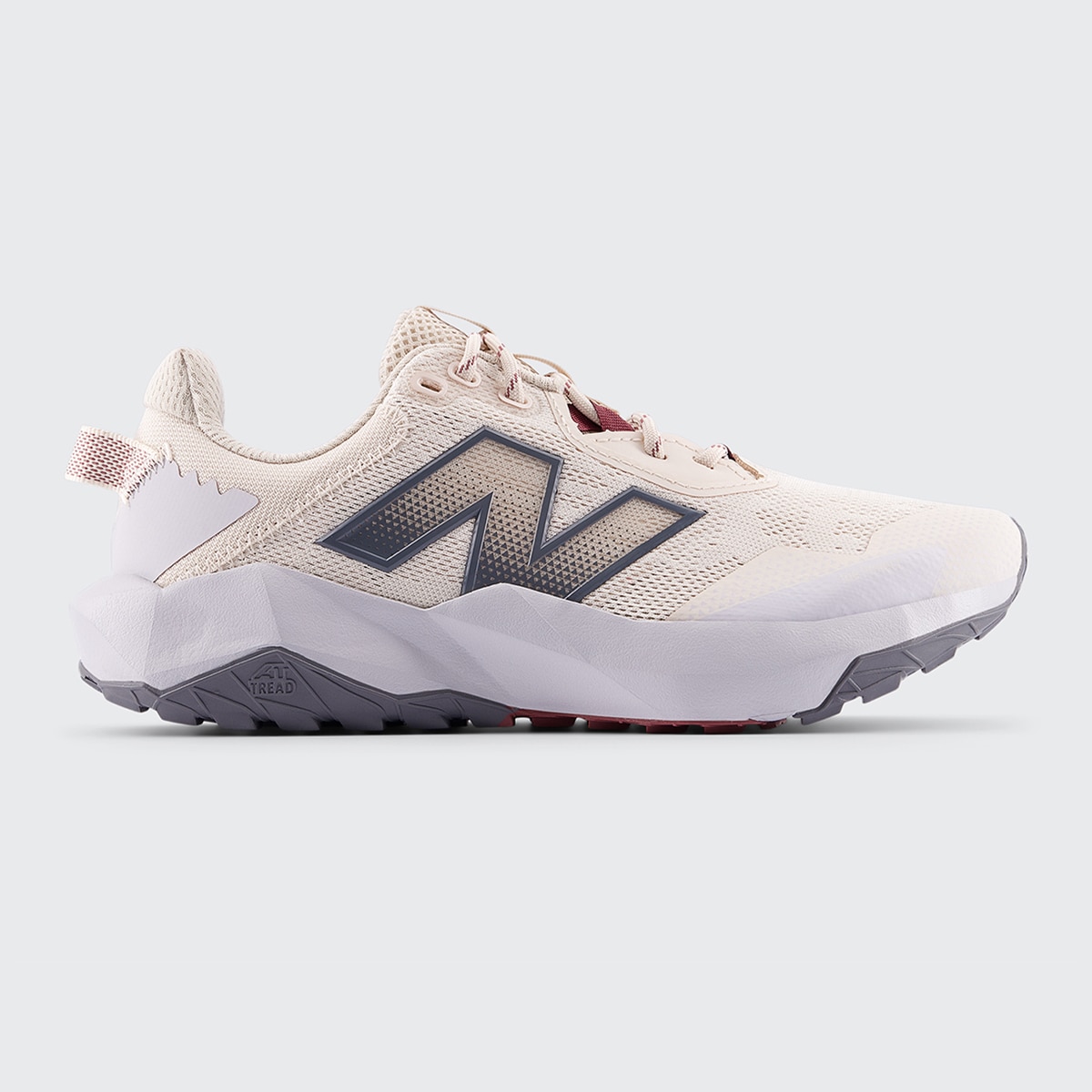 Sapatilhas de Trail Running de Mulher Dynasoft Nitrel v6 Pérola-1