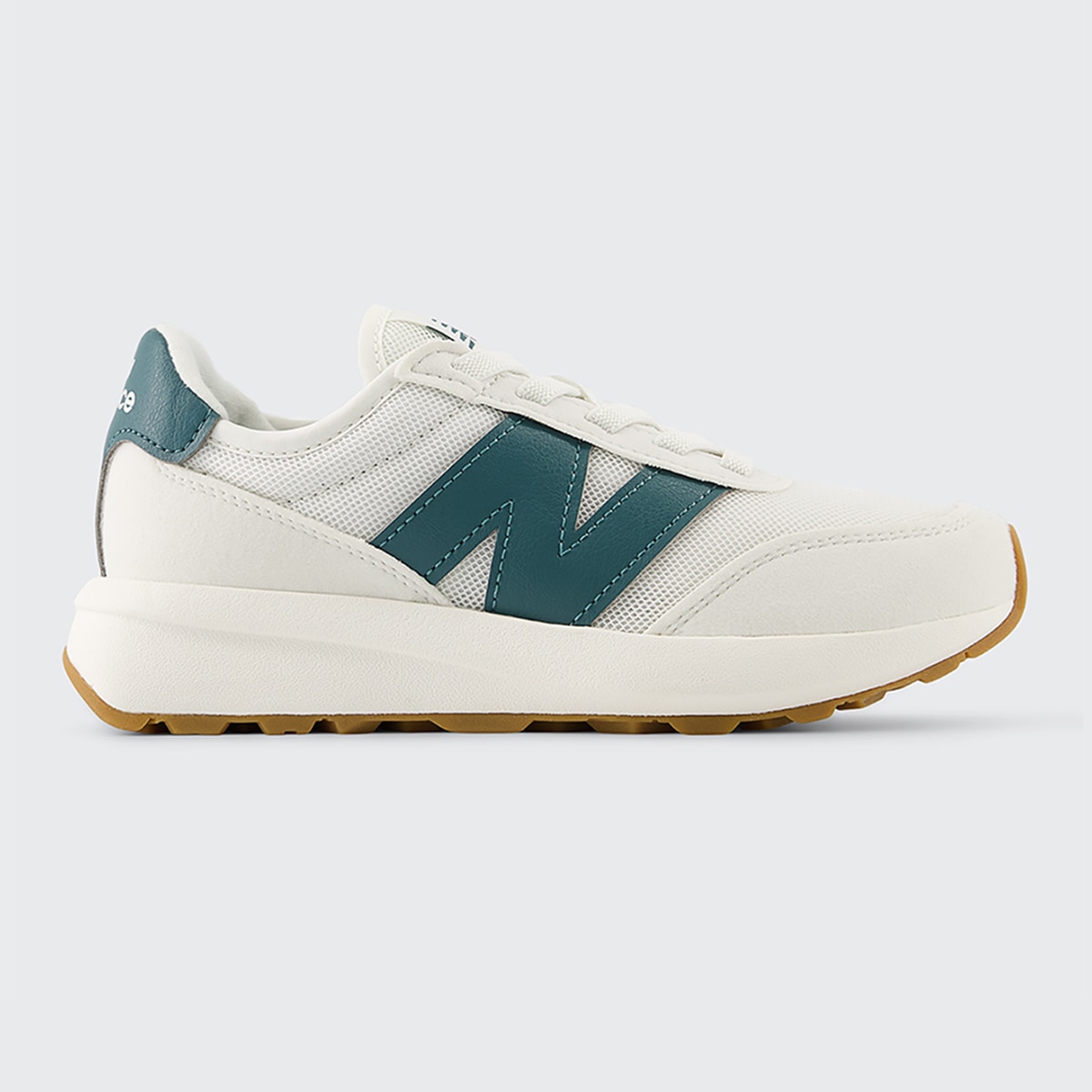 Sapatilhas Casual de Criança 370 Bungee Branco / Verde-1