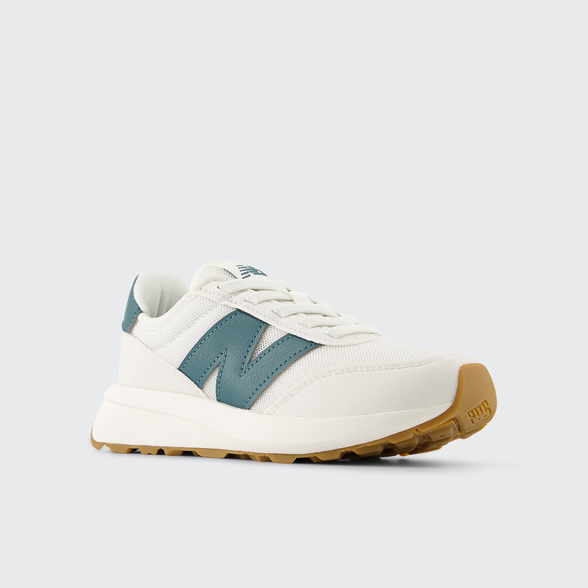 Sapatilhas Casual de Criança 370 Bungee Branco / Verde-2