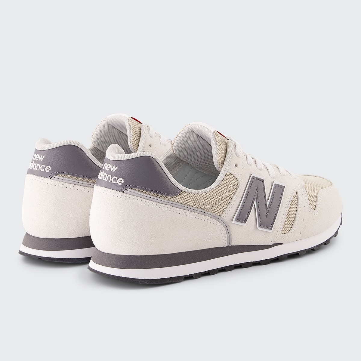 Sapatilhas Casual de Homem 373 v2 Branco-marfim-5