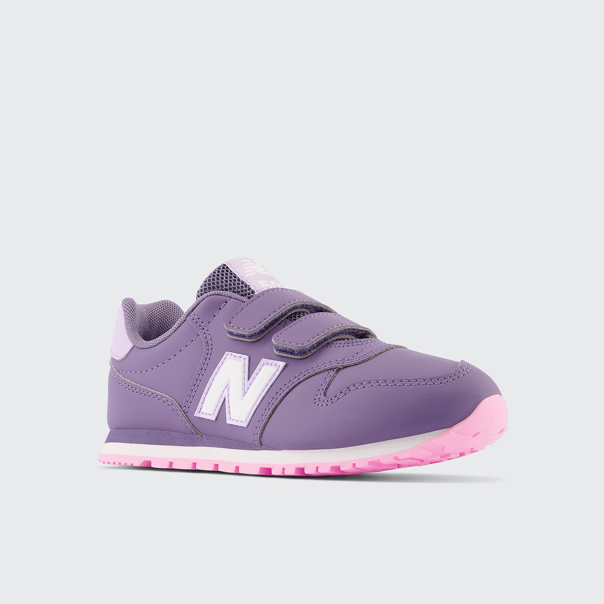 Sapatilhas Casual de Criança 500 Hook & Loop Roxo-3