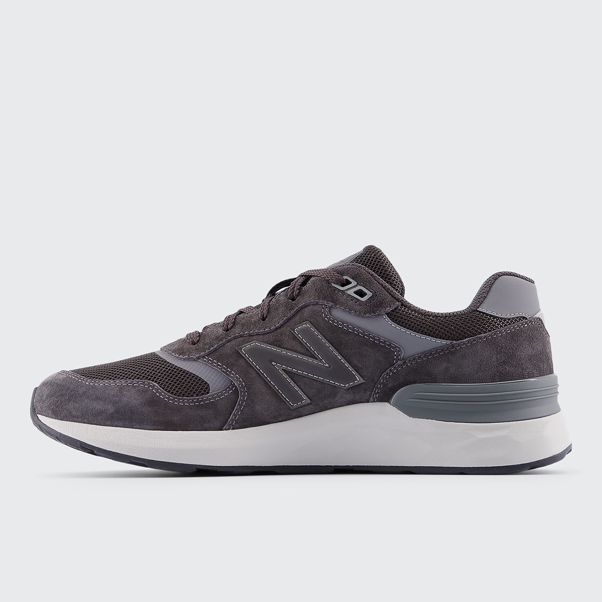 Sapatilhas Casual de Homem Fresh Foam Walking 880 v7 Preto / Cinzento-escuro-4