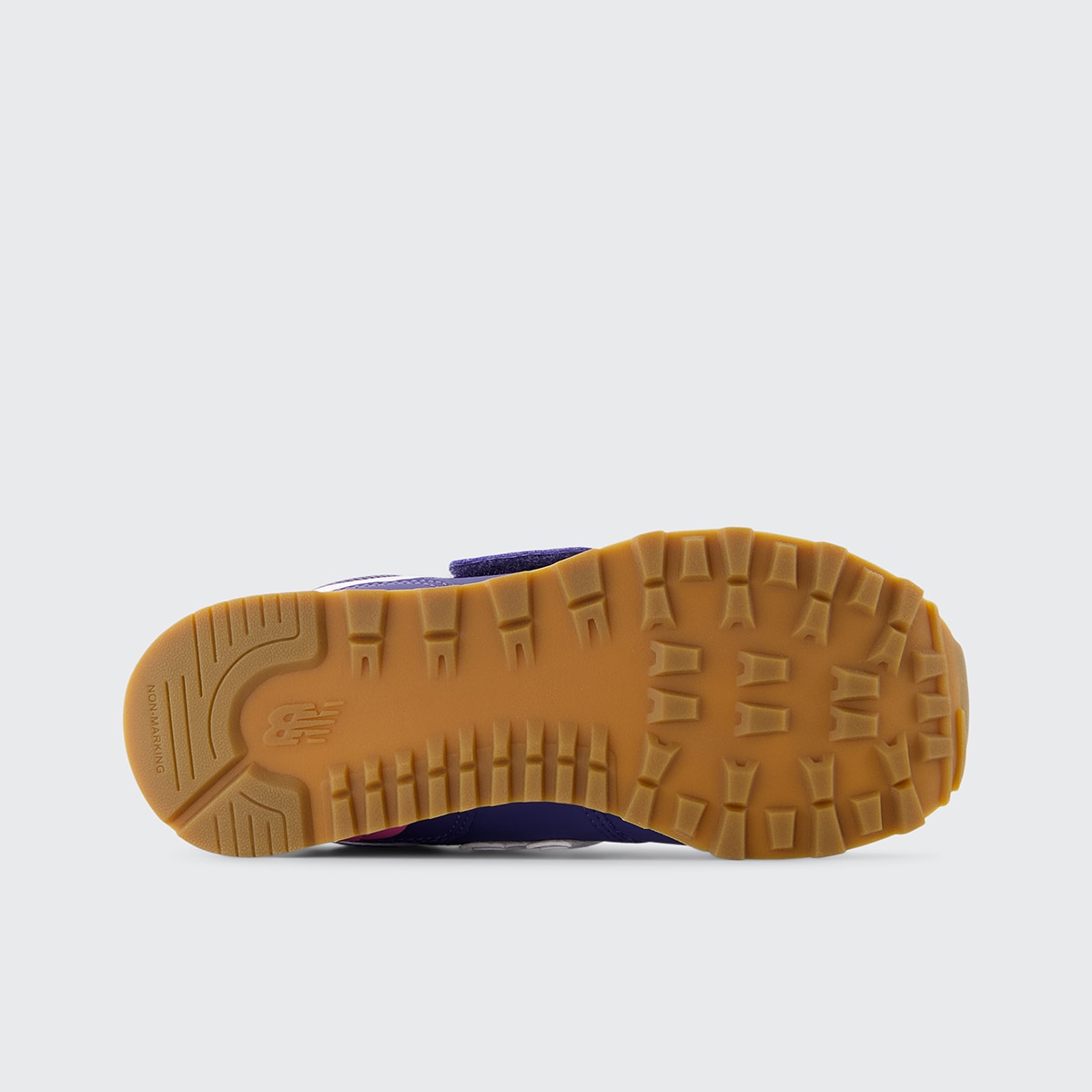 Sapatilhas Casual de Criança 574 Hook & Loop Roxo-5