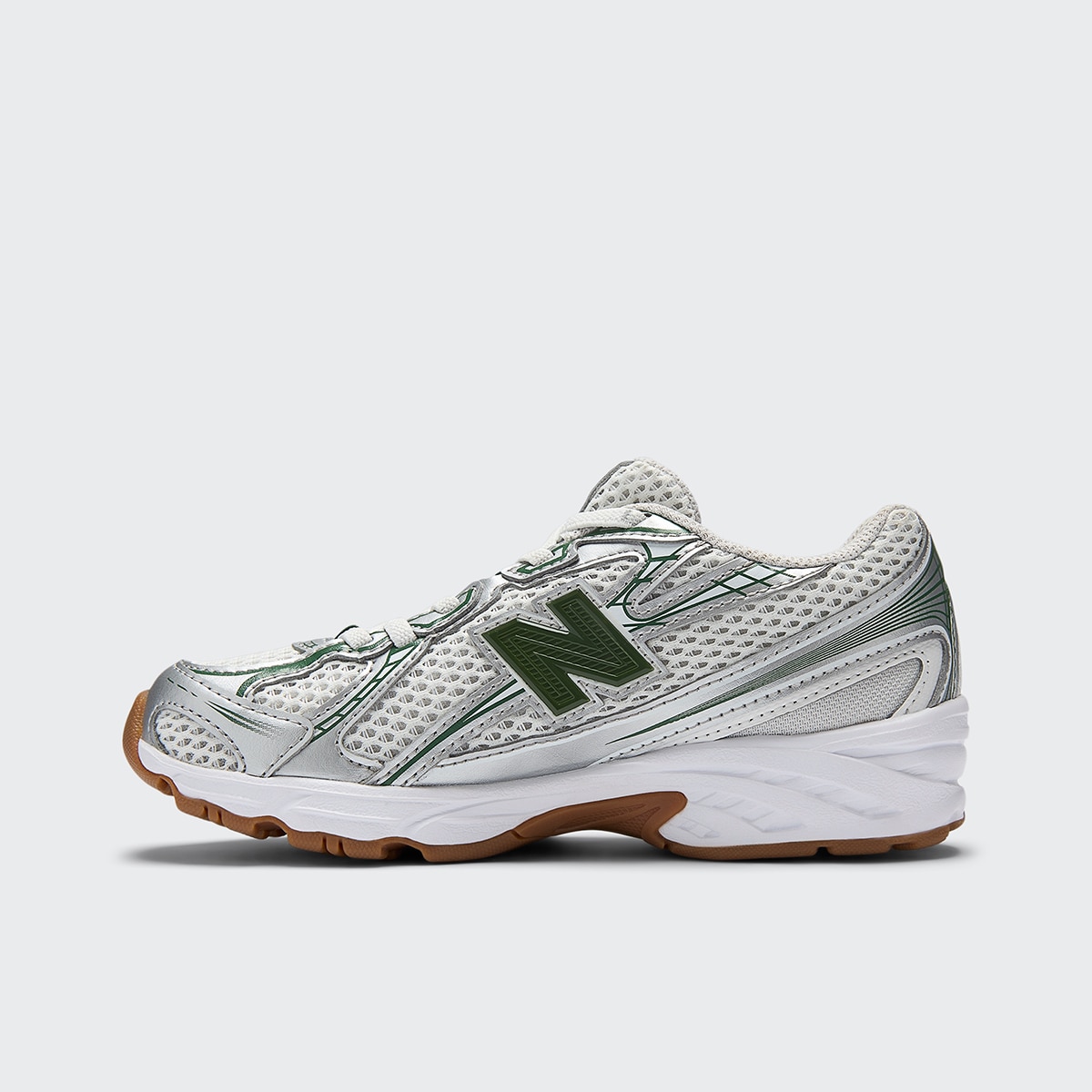 Sapatilhas Casual de Criança 740 Bungee Branco / Cinzento-4