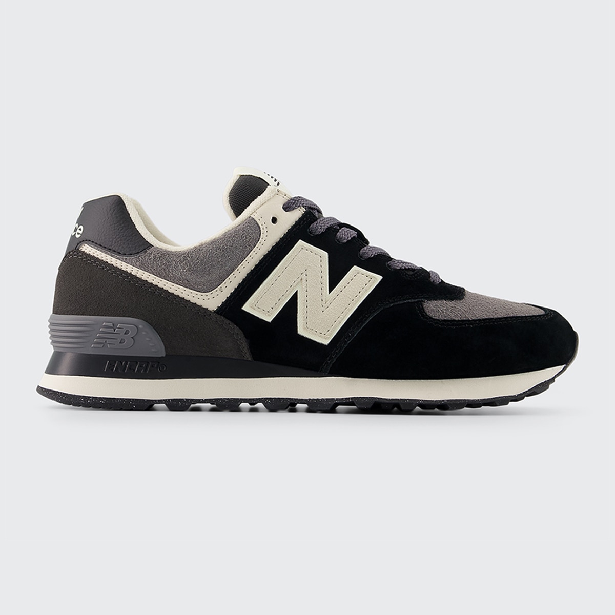 Sapatilhas Casual de Homem 574 Preto / Cinzento-1