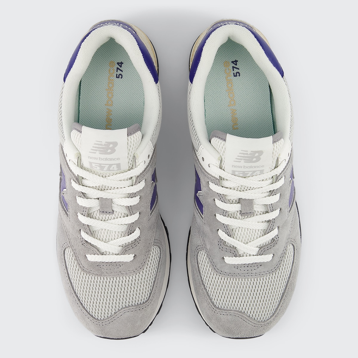 Sapatilhas Casual de Homem 574 Cinzento-3