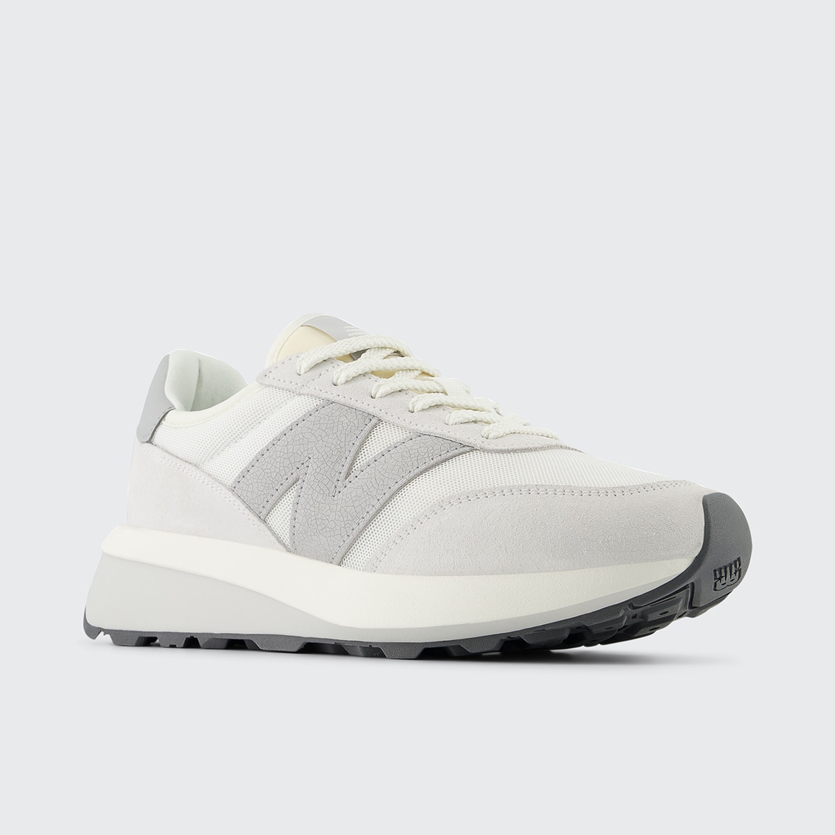 Sapatilhas Casual de Mulher 370 Cinzento / Branco-2