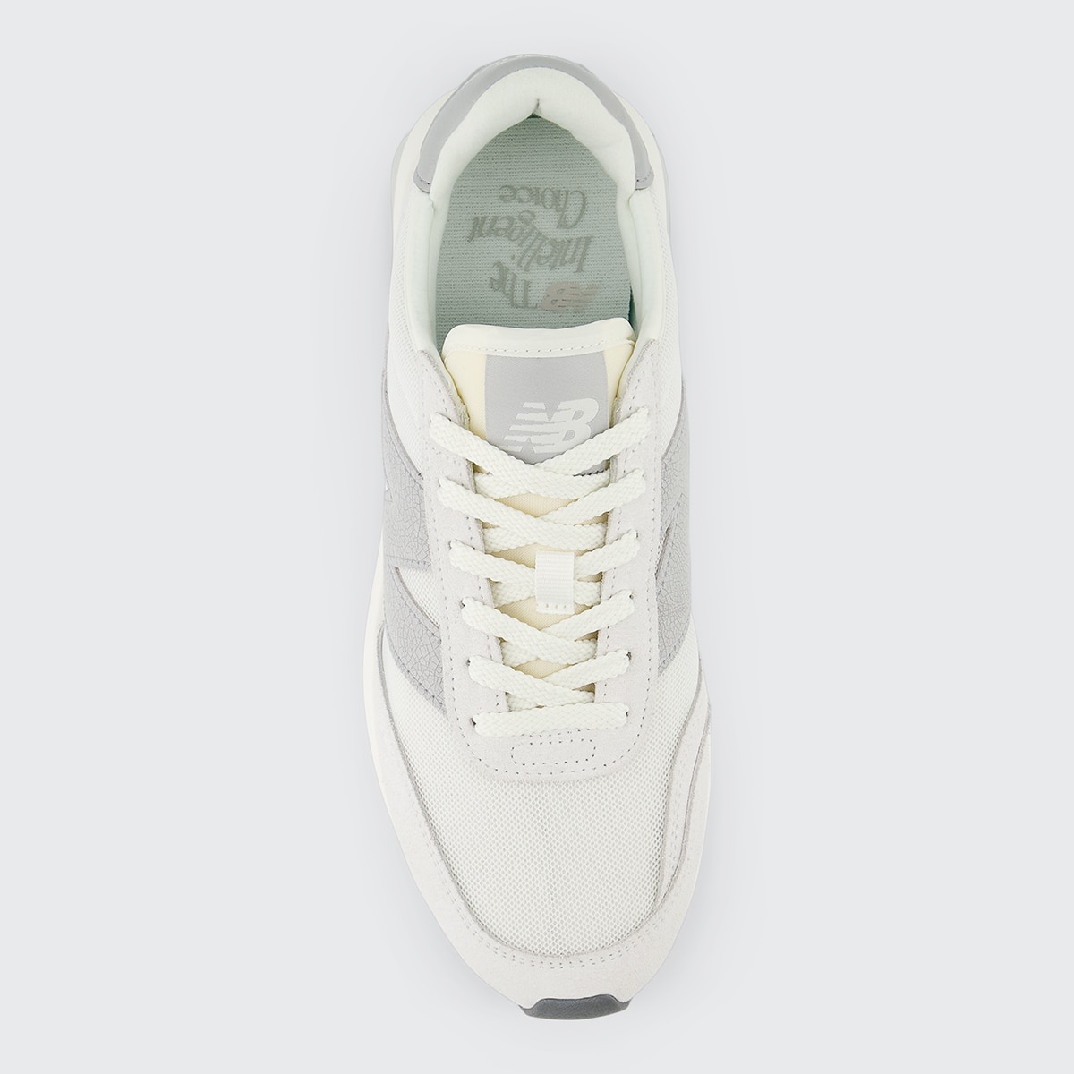 Sapatilhas Casual de Mulher 370 Cinzento / Branco-3