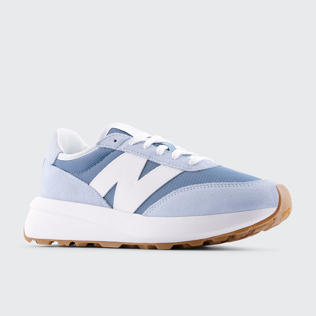 Sapatilhas Casual de Mulher 370 Azul-claro-2