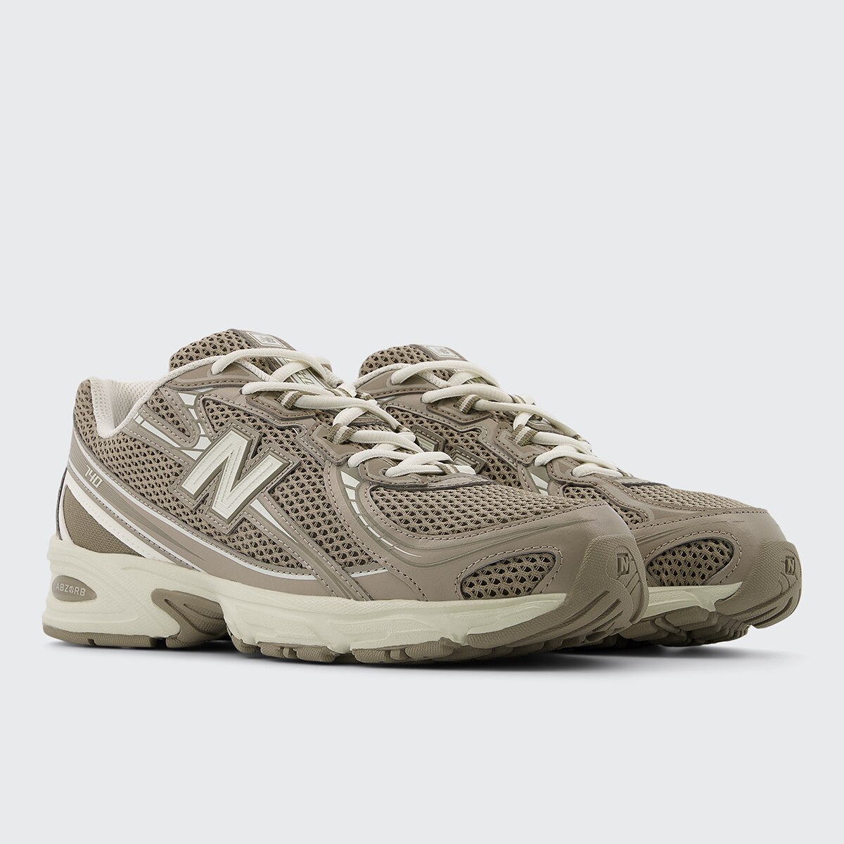 Sapatilhas Casual de Mulher 740 Castanho / Bege-2