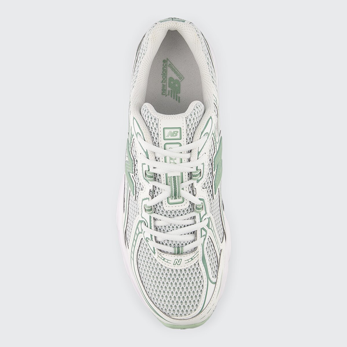 Sapatilhas Casual de Mulher 740 Branco / Verde-3