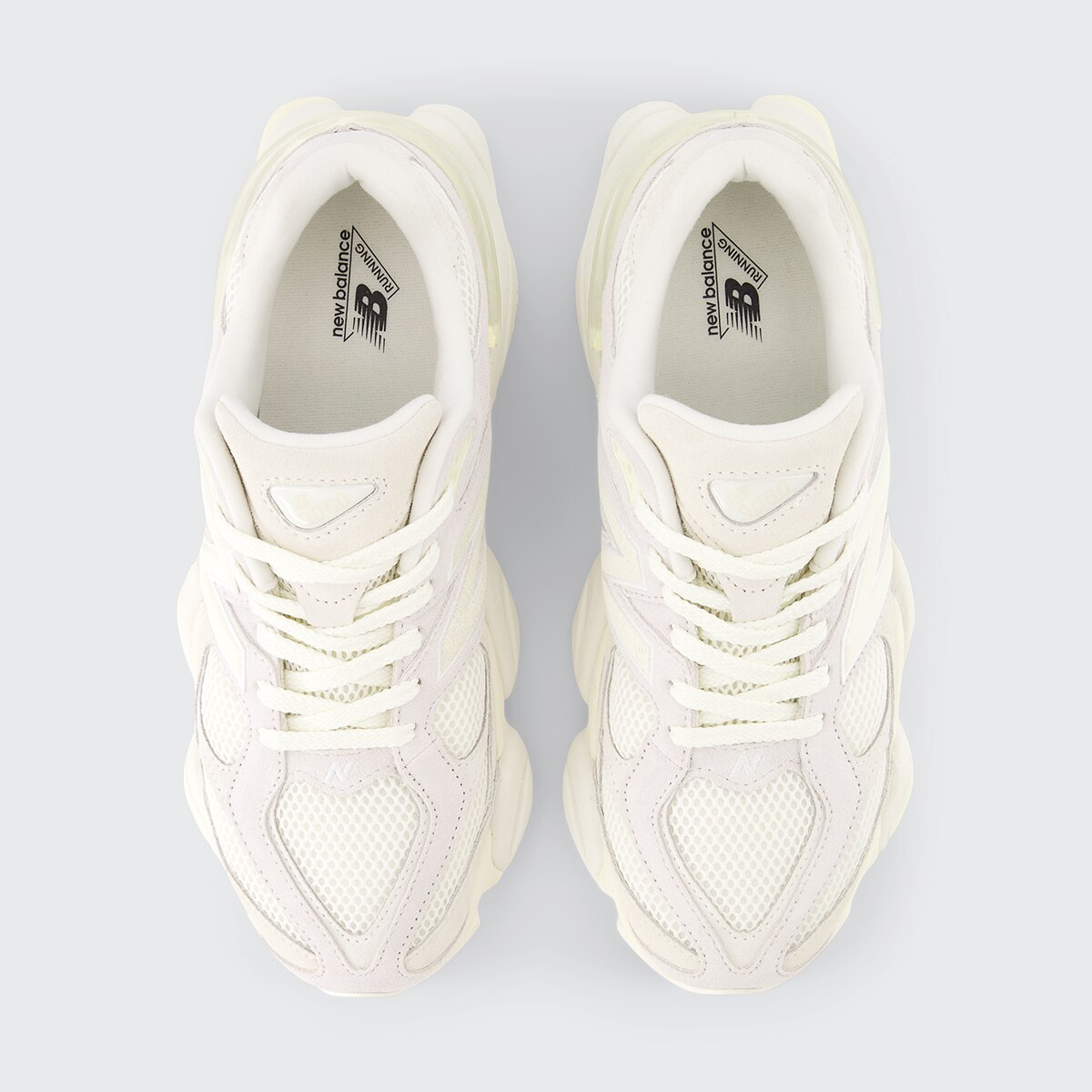 Sapatilhas Casual de Mulher 9060 Branco-4