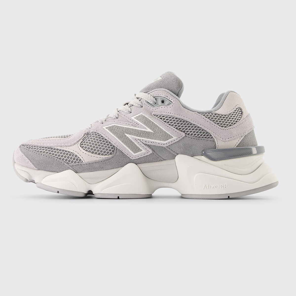 Sapatilhas Casual de Mulher 9060 Cinzento-3