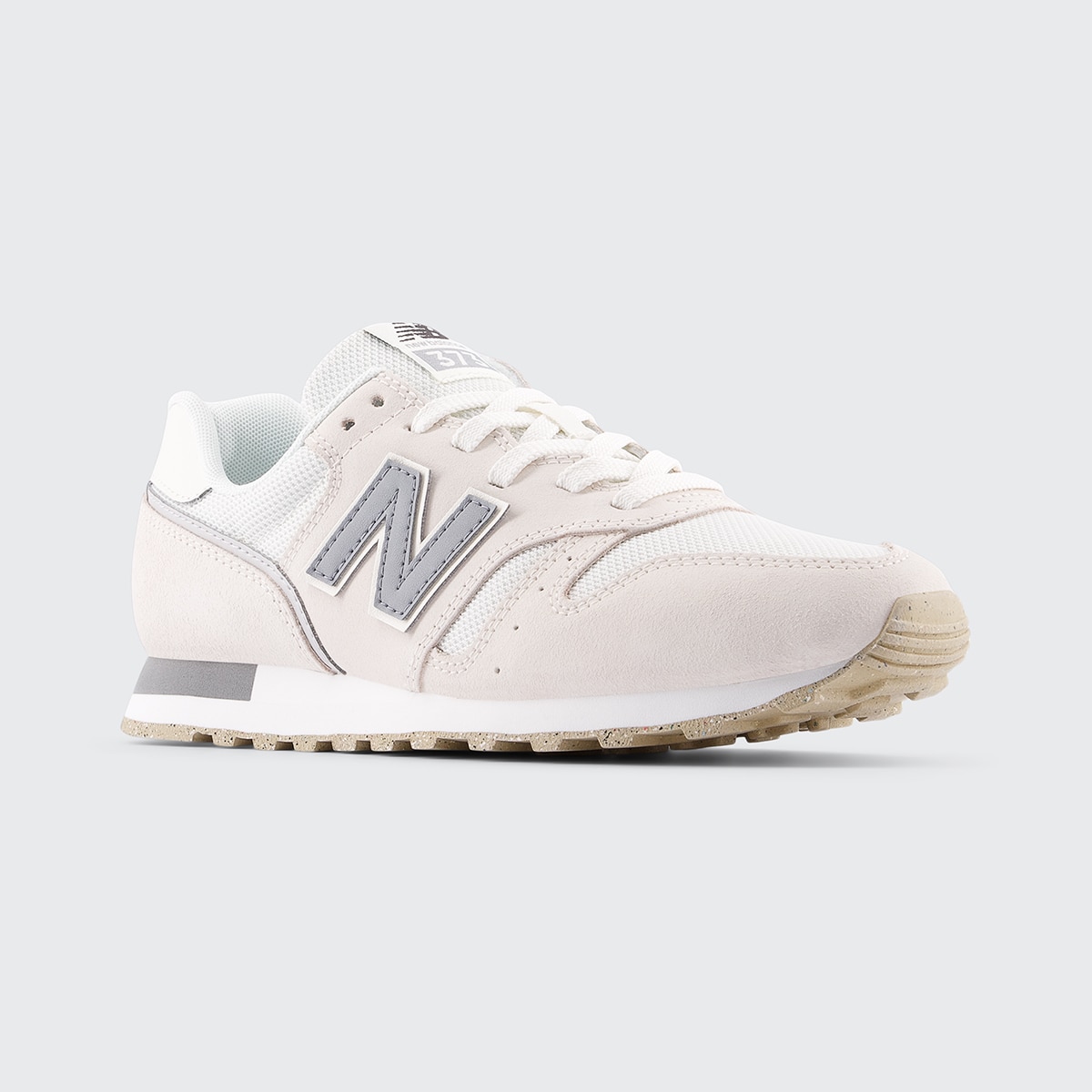 Sapatilhas Casual de Mulher 373 v2 Branco-marfim-2