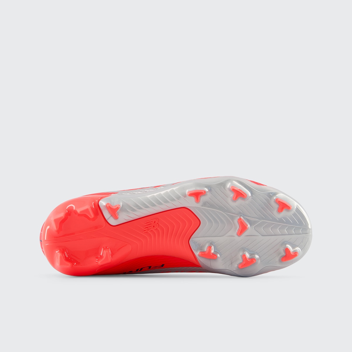 Chuteiras de Futebol de Menino Furon Team FG V8 Vermelho / Cinzento-4