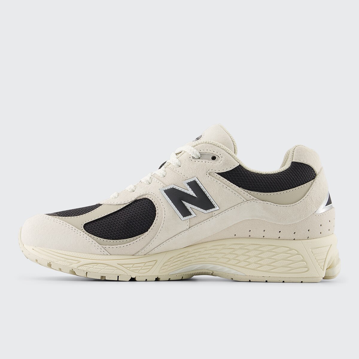 Sapatilhas Casual Unissexo 2002R Branco / Preto-4