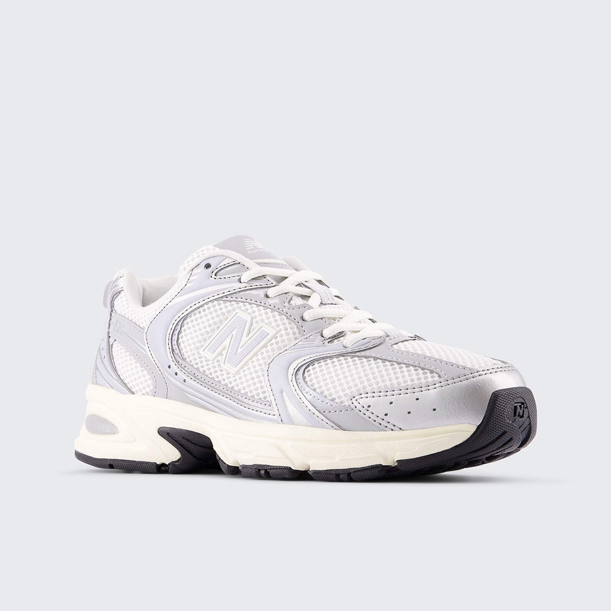 Sapatilhas Casual Unissexo 530 Branco/Prateado-2