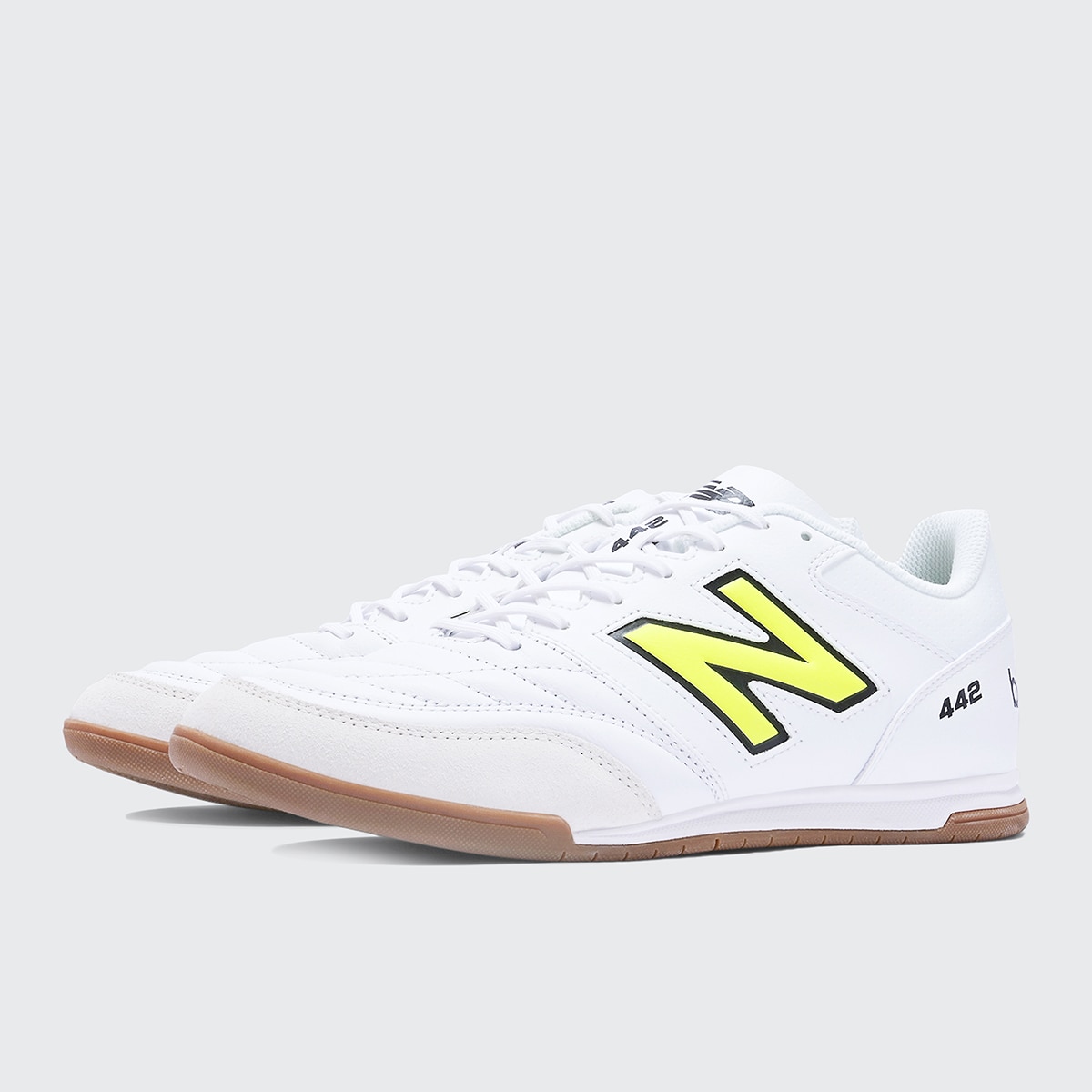 Chuteiras de Futebol de Homem 442 V2 Team IN Branco/Amarelo-2