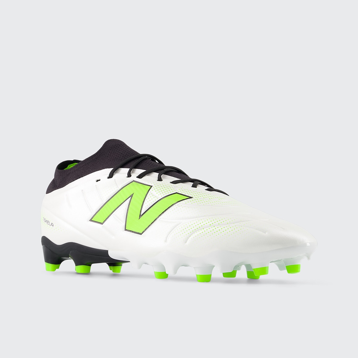 Chuteiras de Futebol de Homem Tekela Team Low Laced FG V5 Branco / Verde-2