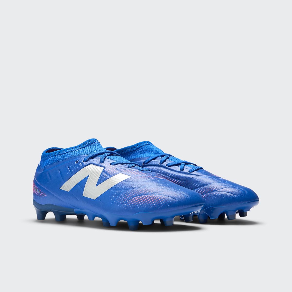 Chuteiras de Futebol de Menino Tekela Team Low Laced FG V5 Azul-marinho / Rosa-2