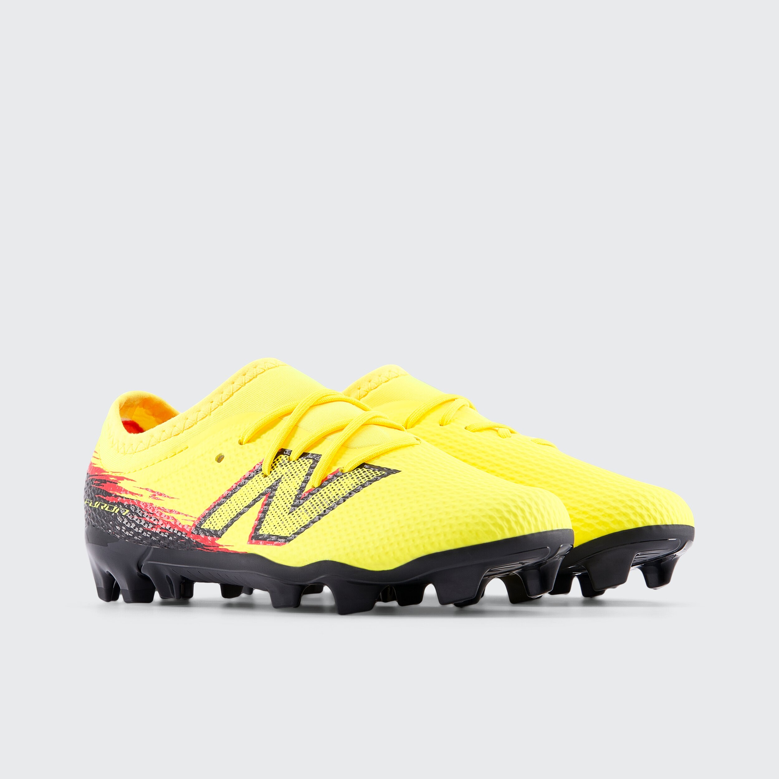 Chuteiras de Futebol de Menino Furon v8 Team Junior FG New Balance Amarelo / Preto-4