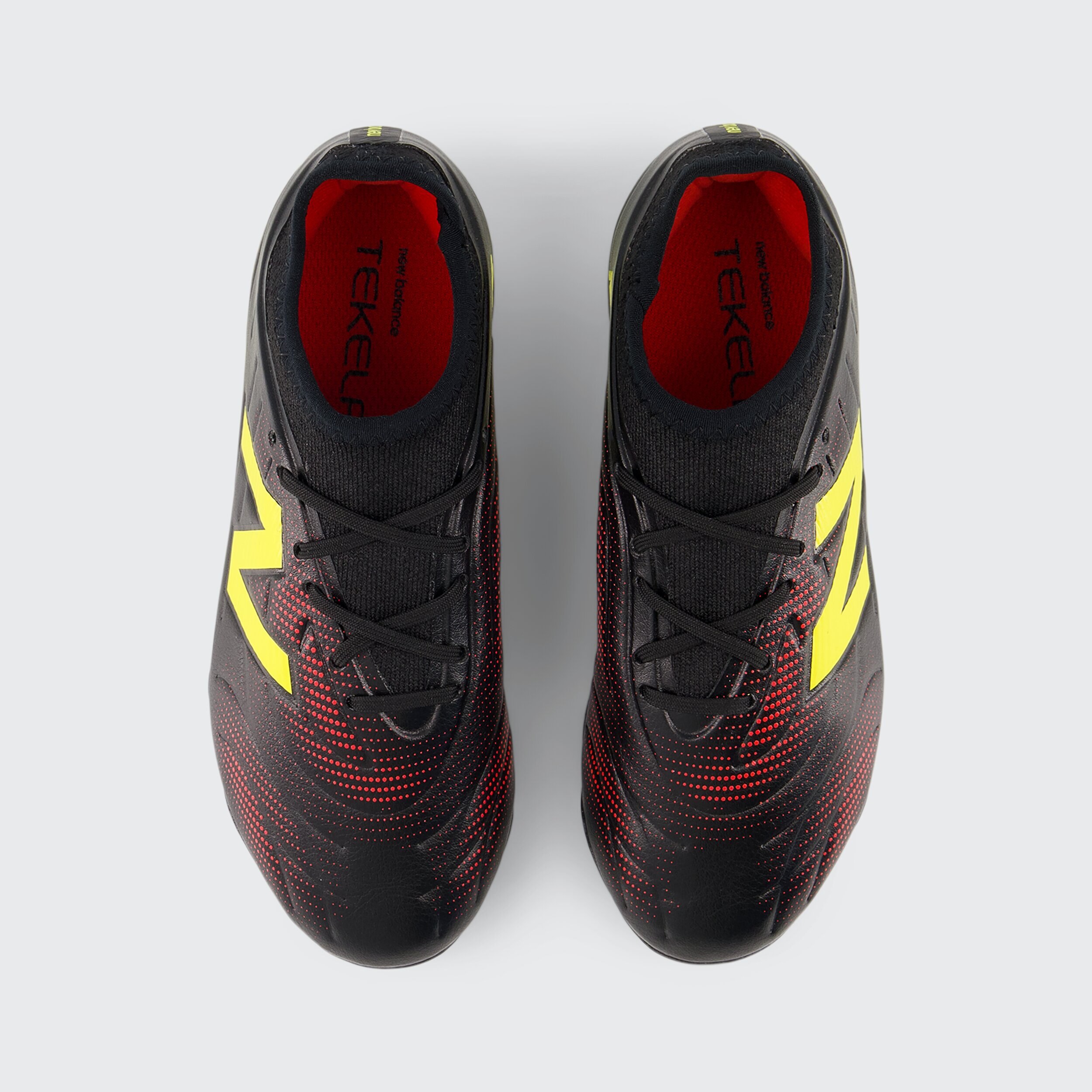 Chuteiras de Futebol de Menino Tekela v5 Team Low Junior FG Preto / Amarelo-3