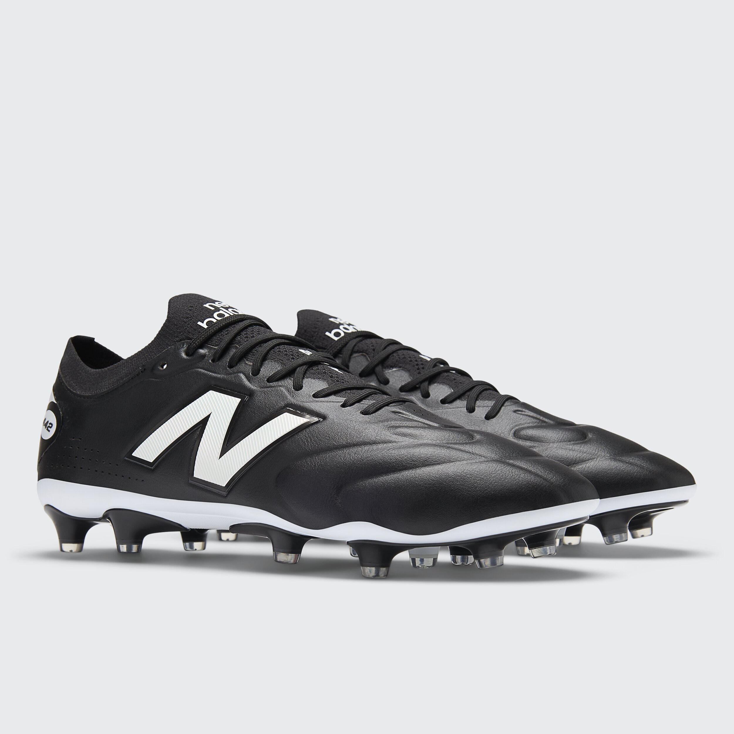 Chuteiras de Futebol de Homem 442 v3 Elite Knit FG Core New Balance Preto / Branco-4