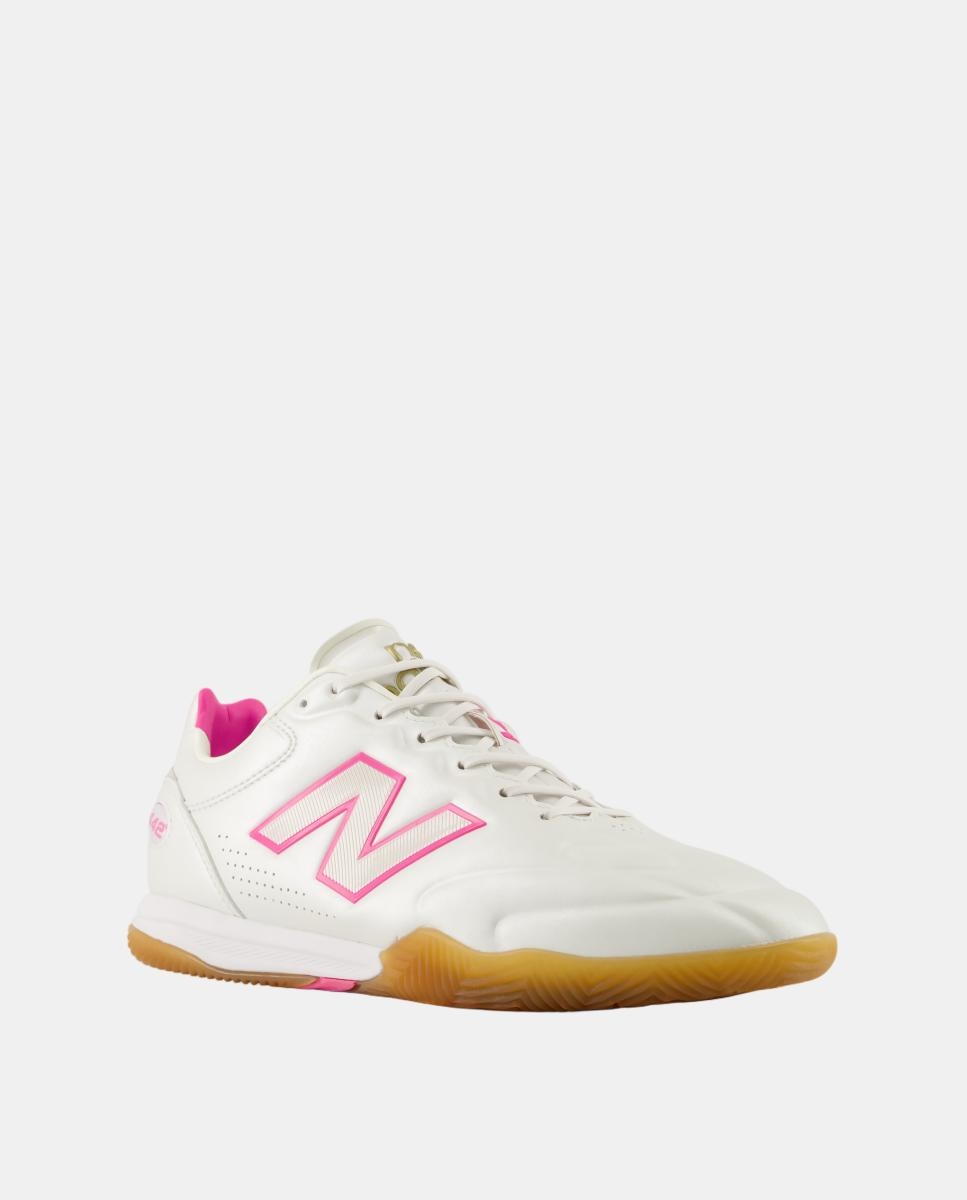 Chuteiras de Futebol de Homem 442 v3 Elite IN New Balance Branco / Rosa-2